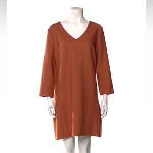 Hatch brown pregnancy dress size 3 (L 10-12 pre-pregnancy)